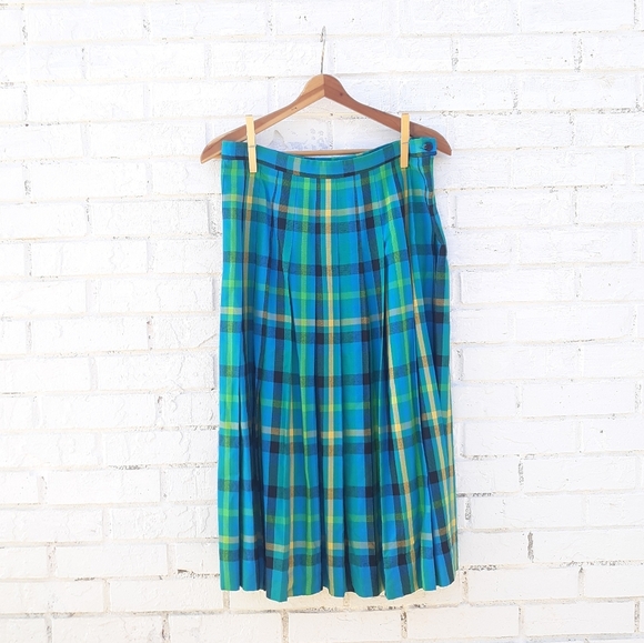 Vintage Pendleton Sophisticates Pleated Skirt - Picture 1 of 5